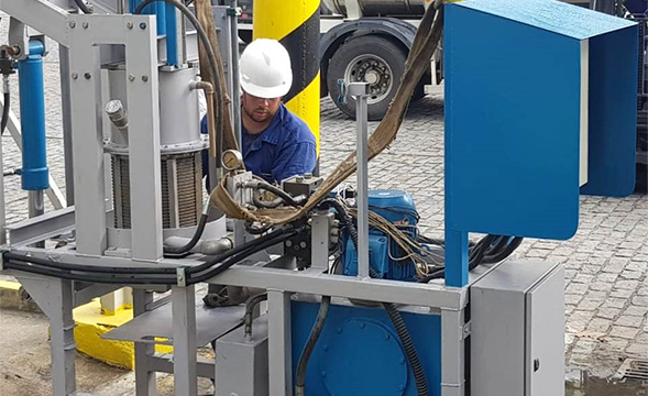 Sludge Dewatering Press