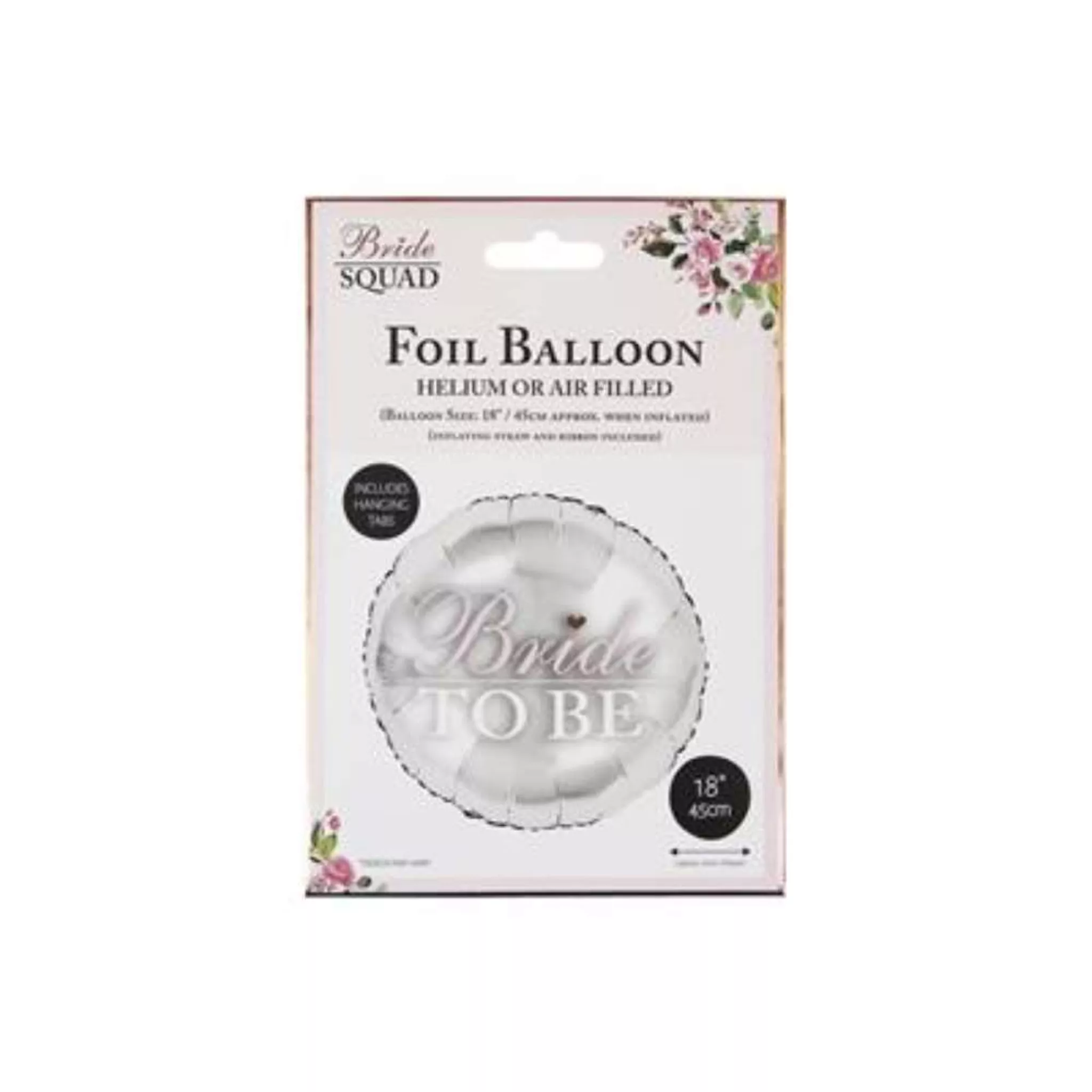 BRIDE TO BE FOIL BALLOON