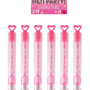 henp55 PINK HEART BUBBLE TUBE