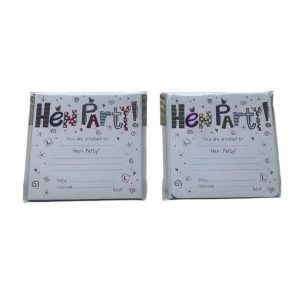 HEN PARTY INVITATION WITH ENVELOPE