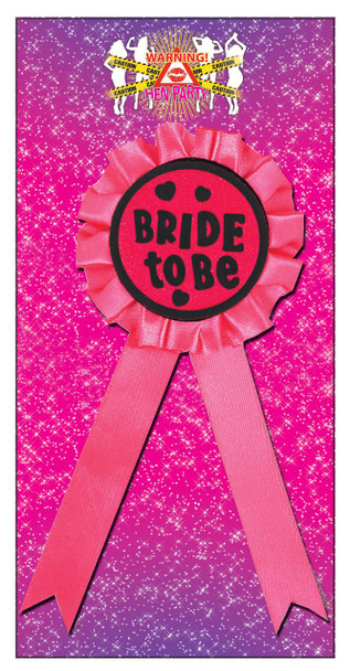 BRIDE TO BE ROSETTE