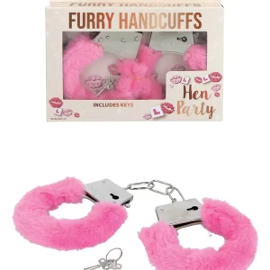 PINK FURRY HANDCUFFS
