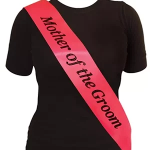 MOTHER OF THE GROOM SASH