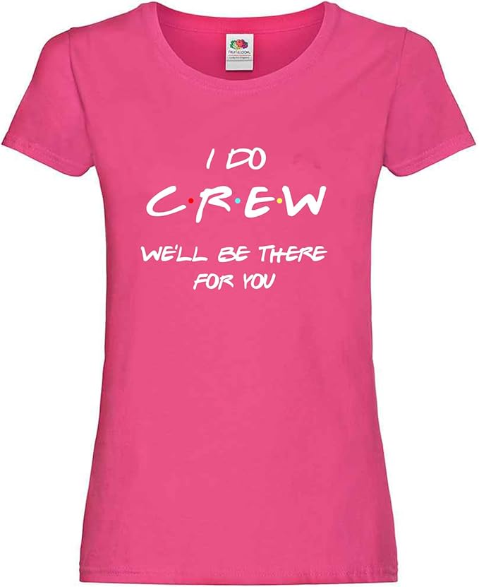 PINK I DO CREW T-SHIRT