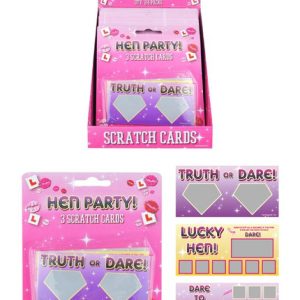 HEN PARTY SCRATCH CARDS